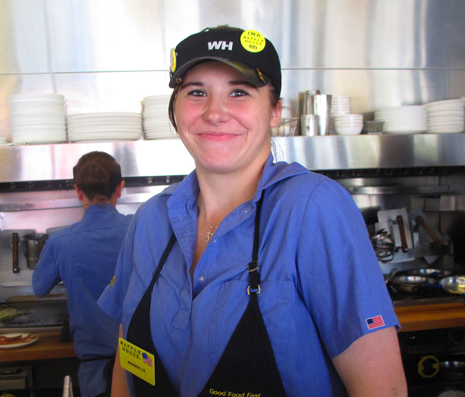 Nude Waffle House Waitress